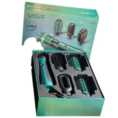 سشوار برس‌دار چرخشی 1200 وات وی جی آر مدل V-495