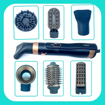 سشوار برس‌دار چرخشی وی جی آر مدل V-491