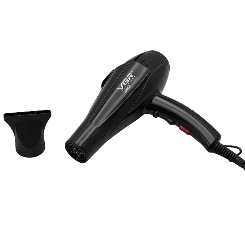 خرید سشوار حرفهای وی جی آر مدل V-350 با طراحی کاربردی و عملکرد مناسب برای خشککردن و حالتدهی موها. بررسی مشخصات، مشاهده قیمت روز و خرید آنلاین از بازار تهران.