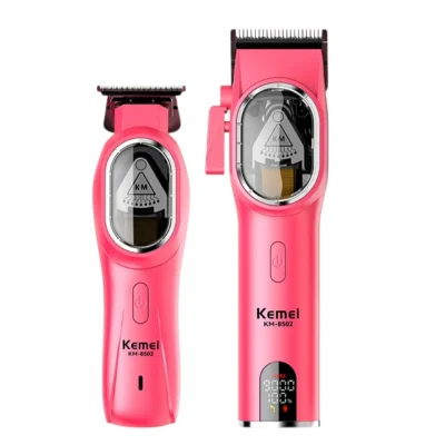 ماشین اصلاح شارژی کیمی مدل KM-8502  مجموعه 2 عددی