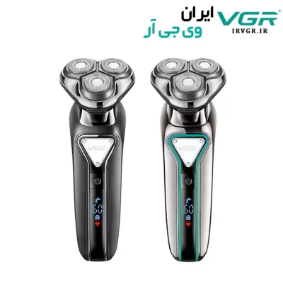 ریش تراش سه تیغ چرخشی وی جی آر مدل V-323