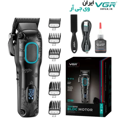 ماشین اصلاح سر و صورت وی جی آر مدل V-016
