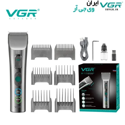 ماشین اصلاح موی سر حرفه ای وی جی آر مدل V-112