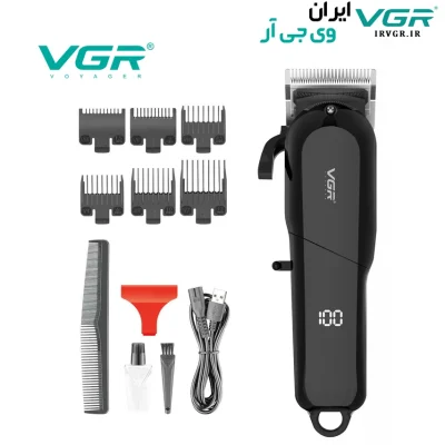 ماشین اصلاح سر و صورت وی جی آر مدل V-118