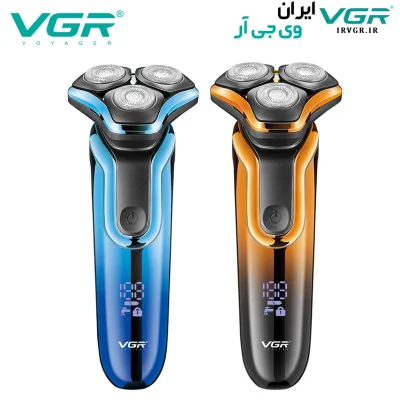 ریش تراش سه تیغ چرخشی وی جی آر مدل V-313
