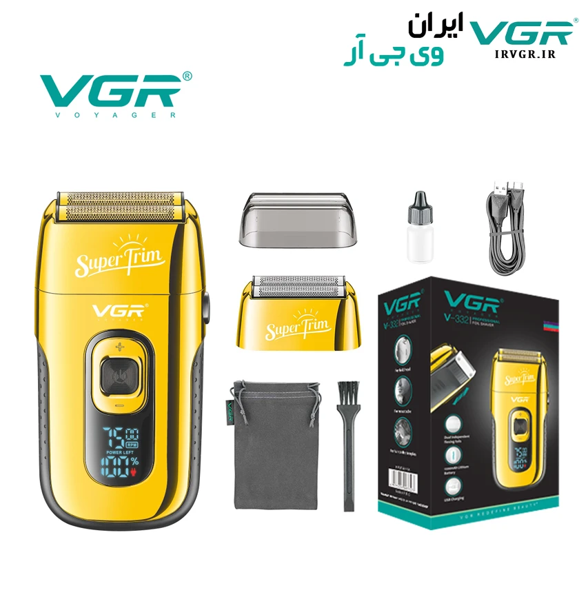 ریش تراش فویلی وی جی آر مدل V-332