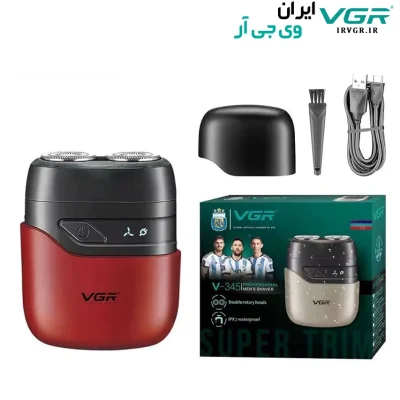 ریش تراش چرخشی جیبی وی جی آر مدل V-345