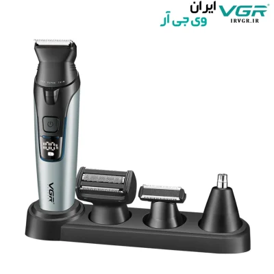 ماشین اصلاح حرفه ای بدن و صورت وی جی آر مدل V-634