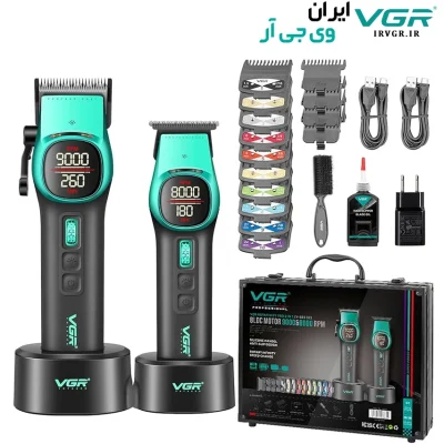 ماشین اصلاح سر و صورت وی جی آر مدل V-885S2