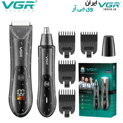 ماشین اصلاح بدن V-934 همراه با موزن گوش و بینی