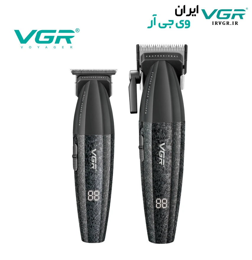 ماشین اصلاح دو قلو سر و صورت وی جی آر V-640